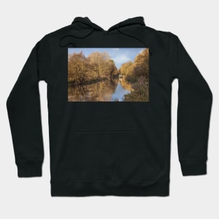 The Kennet and Avon in November Hoodie